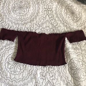 M boutique going out cropped top